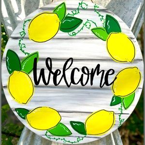 20 inch Welcome Sign